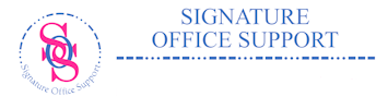 signature office support logo